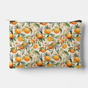 Pochette à crayon orange