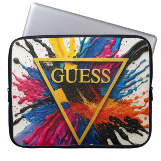 pochette de transport pc (guess) laptop sleeve