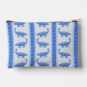 Pochette de Zipper Stripe Ankylosaurus
