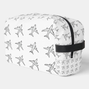 Pochette motif avion
