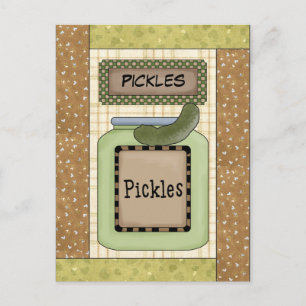 Pochettes Cuisine carte postale