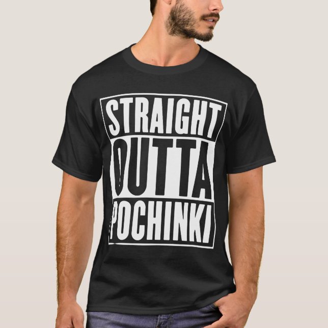 Pochinki PUBG PlayerUnknown_s Battlegrounds Winner T-Shirt (Front)