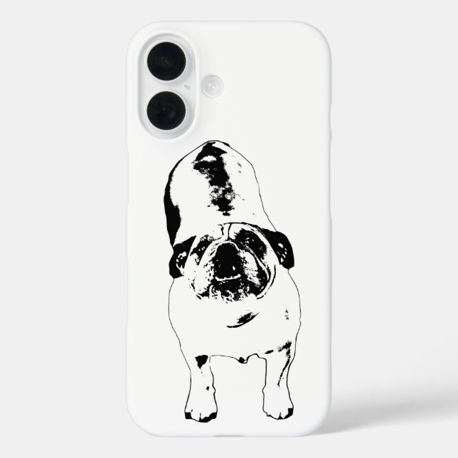 Pocket Armour Bulldog Case-Mate iPhone Case (Back)