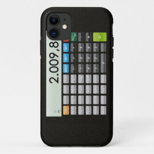 Pocket calculator App iPhone 11 Case
