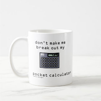pocket calculator mug
