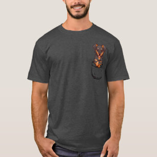 Pocket Cute Dobermann Dog T-Shirt