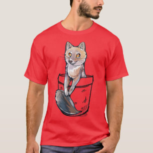 Pocket Cute Swift Fox T-Shirt