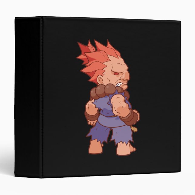 Pocket Fighter Akuma 2 Binder (Front/Spine)