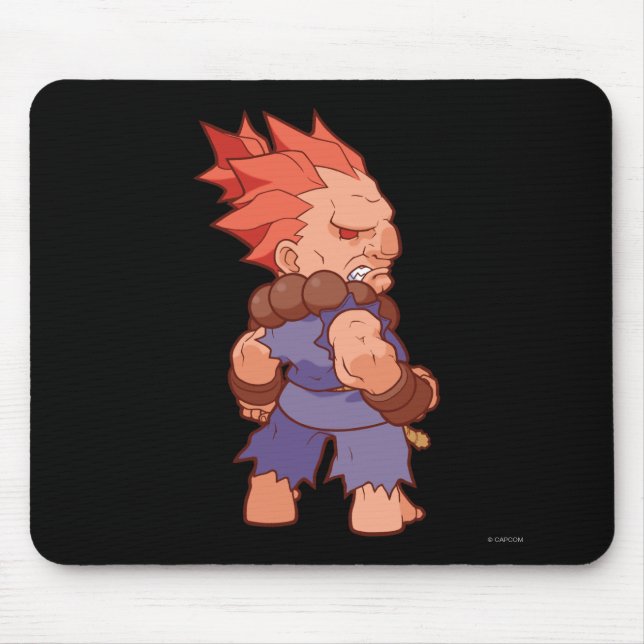 Pocket Fighter Akuma 2 Mouse Pad (Front)