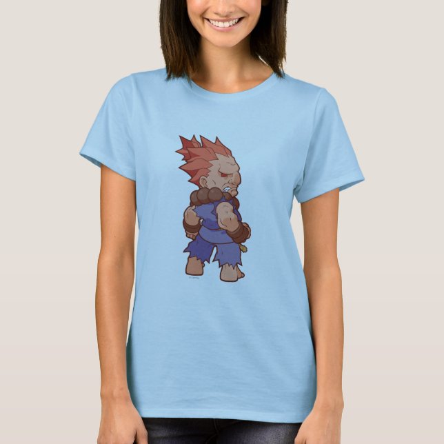 Pocket Fighter Akuma 2 T-Shirt (Front)