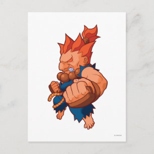 Pocket Fighter Akuma Postcard