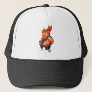 Pocket Fighter Akuma Trucker Hat