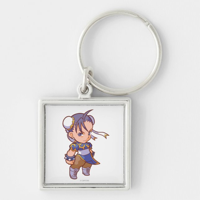 Pocket Fighter Chun-Li 2 Keychain (Front)