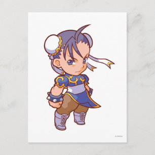 Pocket Fighter Chun-Li 2 Postcard