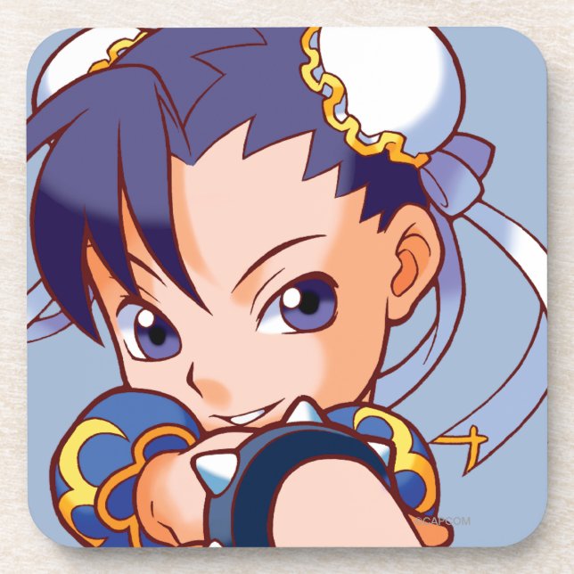 Pocket Fighter Chun-Li Coaster (Front)