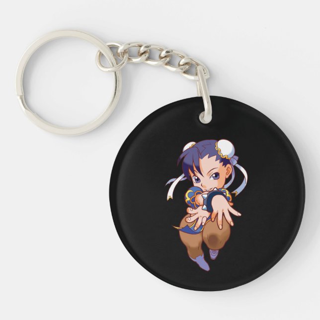 Pocket Fighter Chun-Li Keychain (Front)