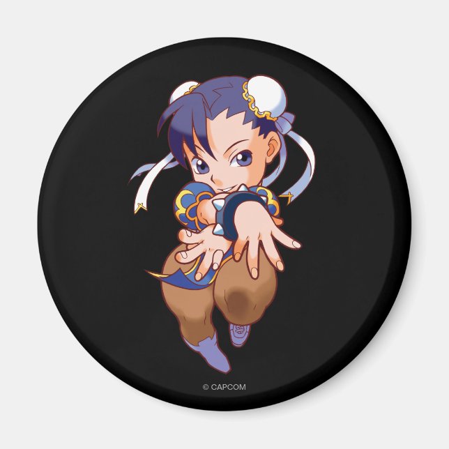 Pocket Fighter Chun-Li Magnet (Front)