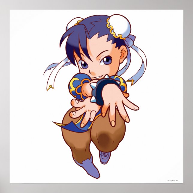 Pocket Fighter Chun-Li Poster (Front)