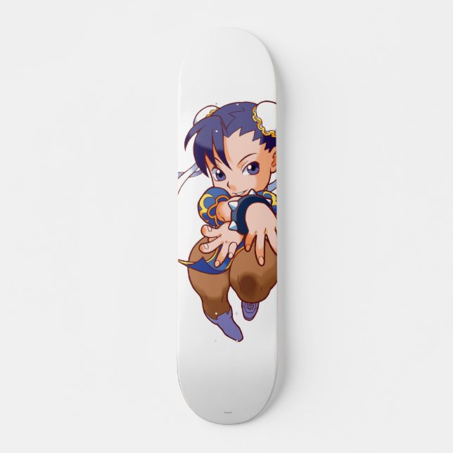 Pocket Fighter Chun-Li Skateboard (Front)