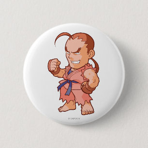 Pocket Fighter Dan 2 Inch Round Button