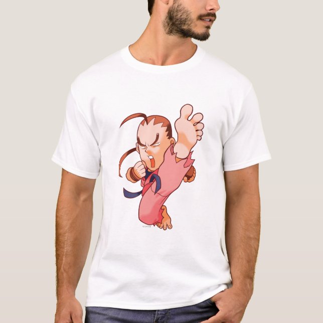 Pocket Fighter Dan 2 T-Shirt (Front)