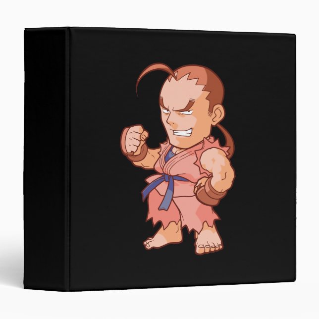 Pocket Fighter Dan Binder (Front/Spine)