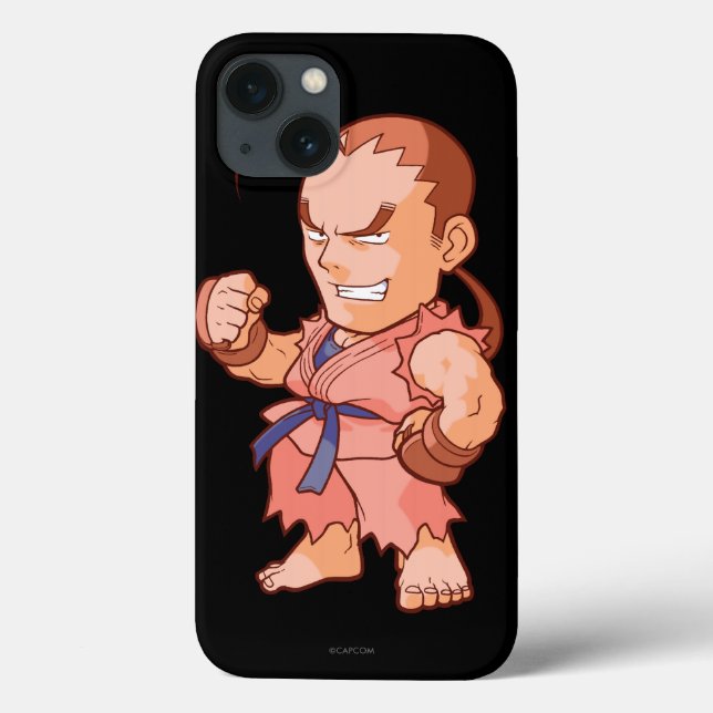 Pocket Fighter Dan Case-Mate iPhone Case (Back)