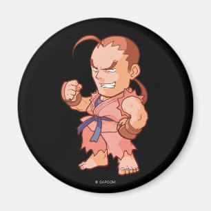 Pocket Fighter Dan Magnet