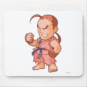 Pocket Fighter Dan Mouse Pad