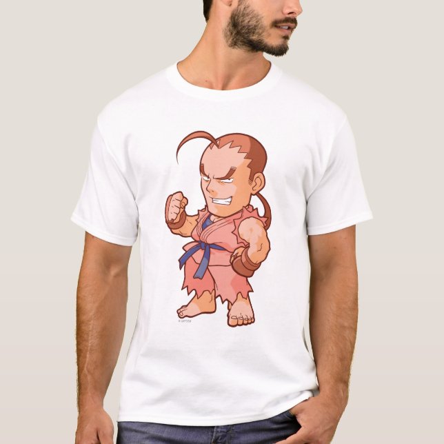 Pocket Fighter Dan T-Shirt (Front)