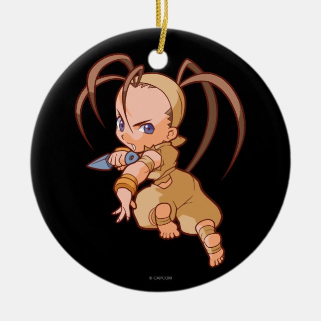 Pocket Fighter Ibuki 2 Ceramic Ornament (Front)