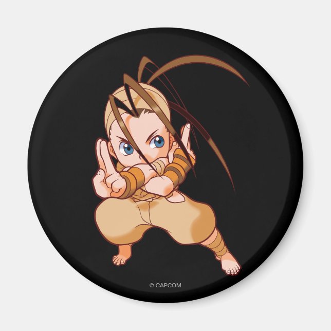 Pocket Fighter Ibuki Magnet (Front)