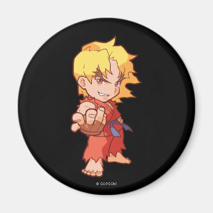 Pocket Fighter Ken 2 Magnet