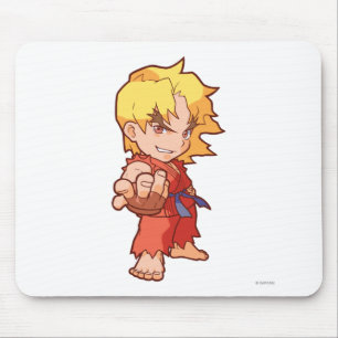 Pocket Fighter Ken 2 Mouse Pad