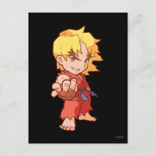 Pocket Fighter Ken 2 Postcard