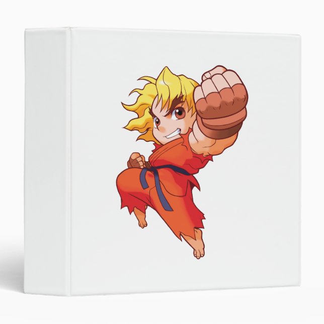 Pocket Fighter Ken Binder (Front/Spine)