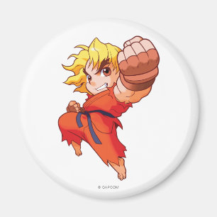 Pocket Fighter Ken Magnet