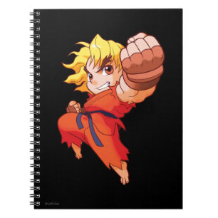 Pocket Fighter Ken Notebook