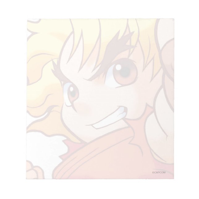 Pocket Fighter Ken Notepad (Front)