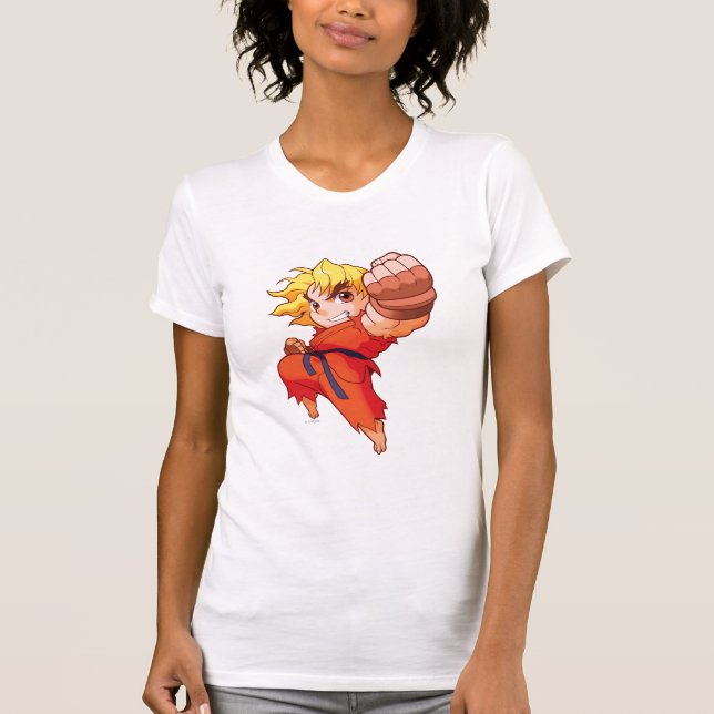 Pocket Fighter Ken T-Shirt (Front)