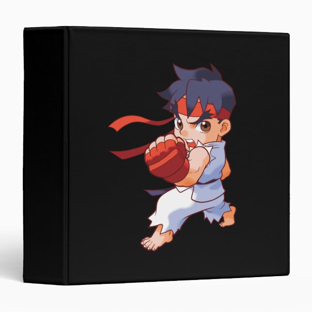 Pocket Fighter Ryu 2 Binder (Front/Spine)