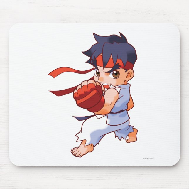 Pocket Fighter Ryu 2 Mouse Pad (Front)