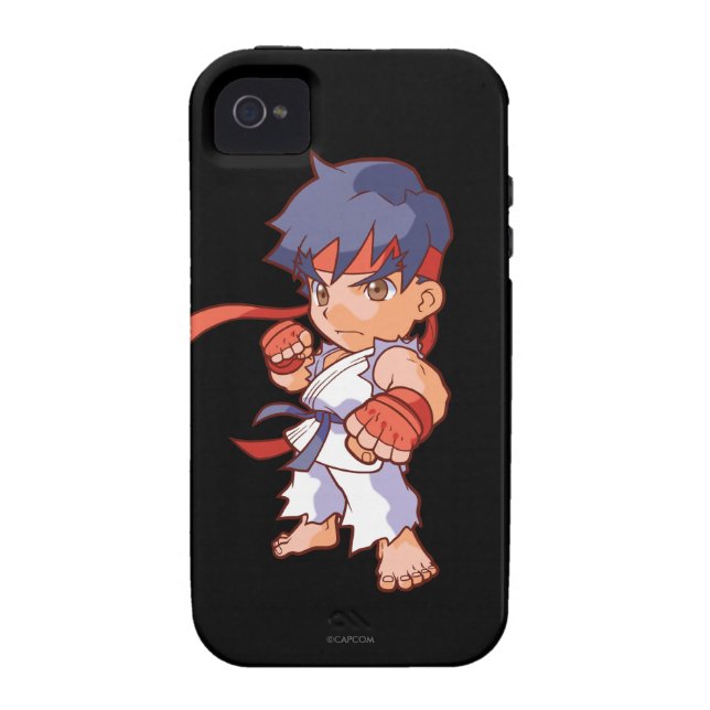 Pocket Fighter Ryu Case-Mate iPhone Case (Back)
