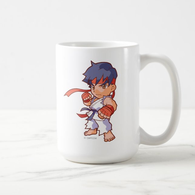 Pocket Fighter Ryu Coffee Mug (Right)