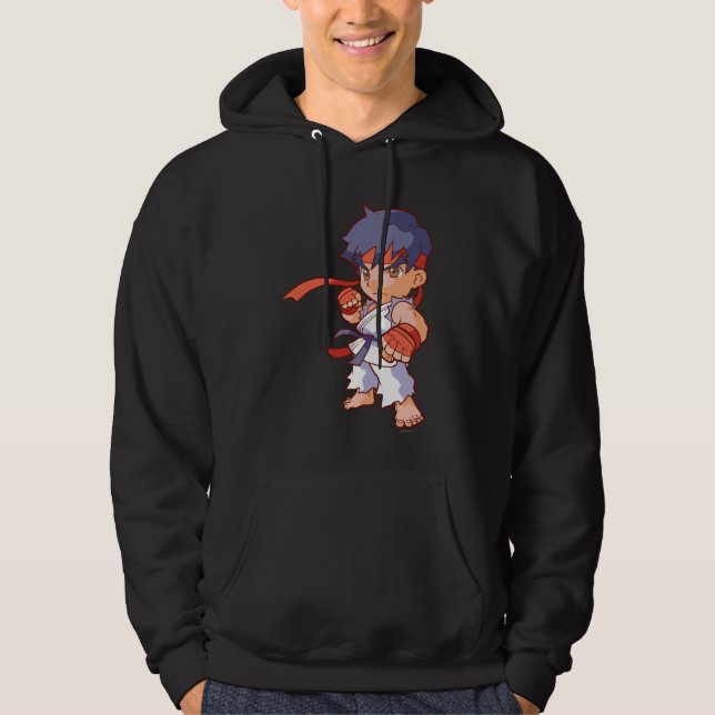 Pocket Fighter Ryu Hoodie (Front)
