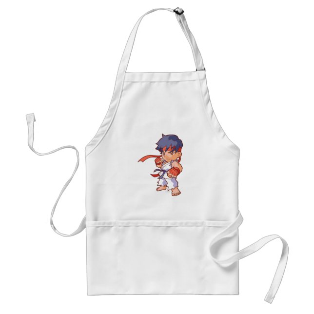 Pocket Fighter Ryu Standard Apron (Front)