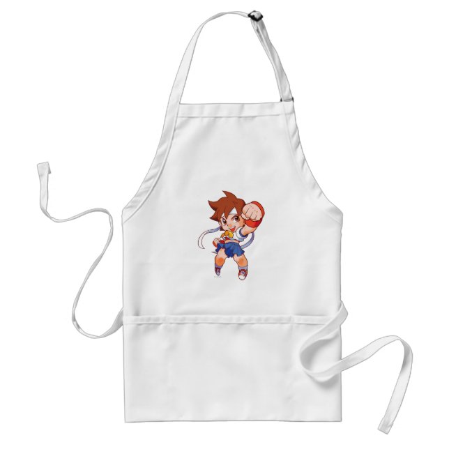 Pocket Fighter Sakura 2 Standard Apron (Front)