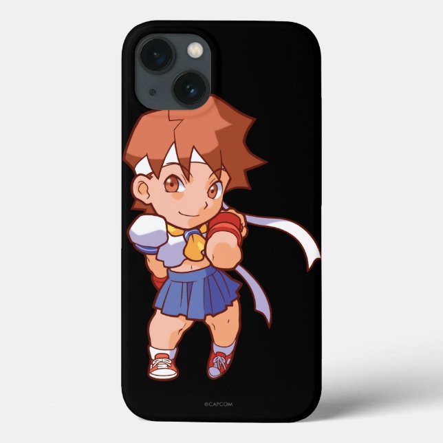 Pocket Fighter Sakura Case-Mate iPhone Case (Back)