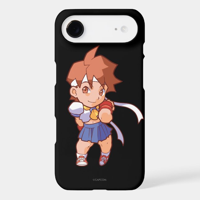 Pocket Fighter Sakura Case-Mate iPhone Case (Back)