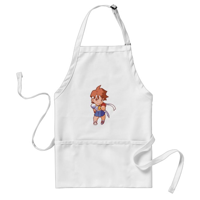 Pocket Fighter Sakura Standard Apron (Front)